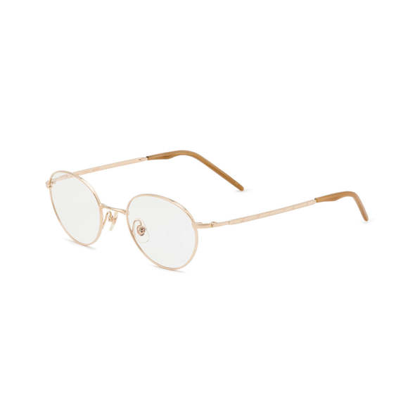 Sama 1703 Shiny Gold Eyeglasses 46mm